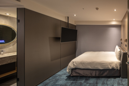 Roaders Plus Hotel Taipei Station — standard double room at the Taipei Station property